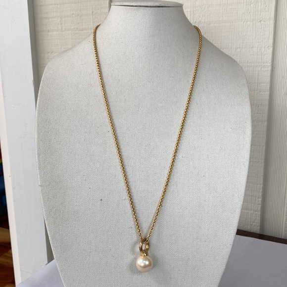 Interesting vintage floating pearl bead necklace - Picture 2 of 7